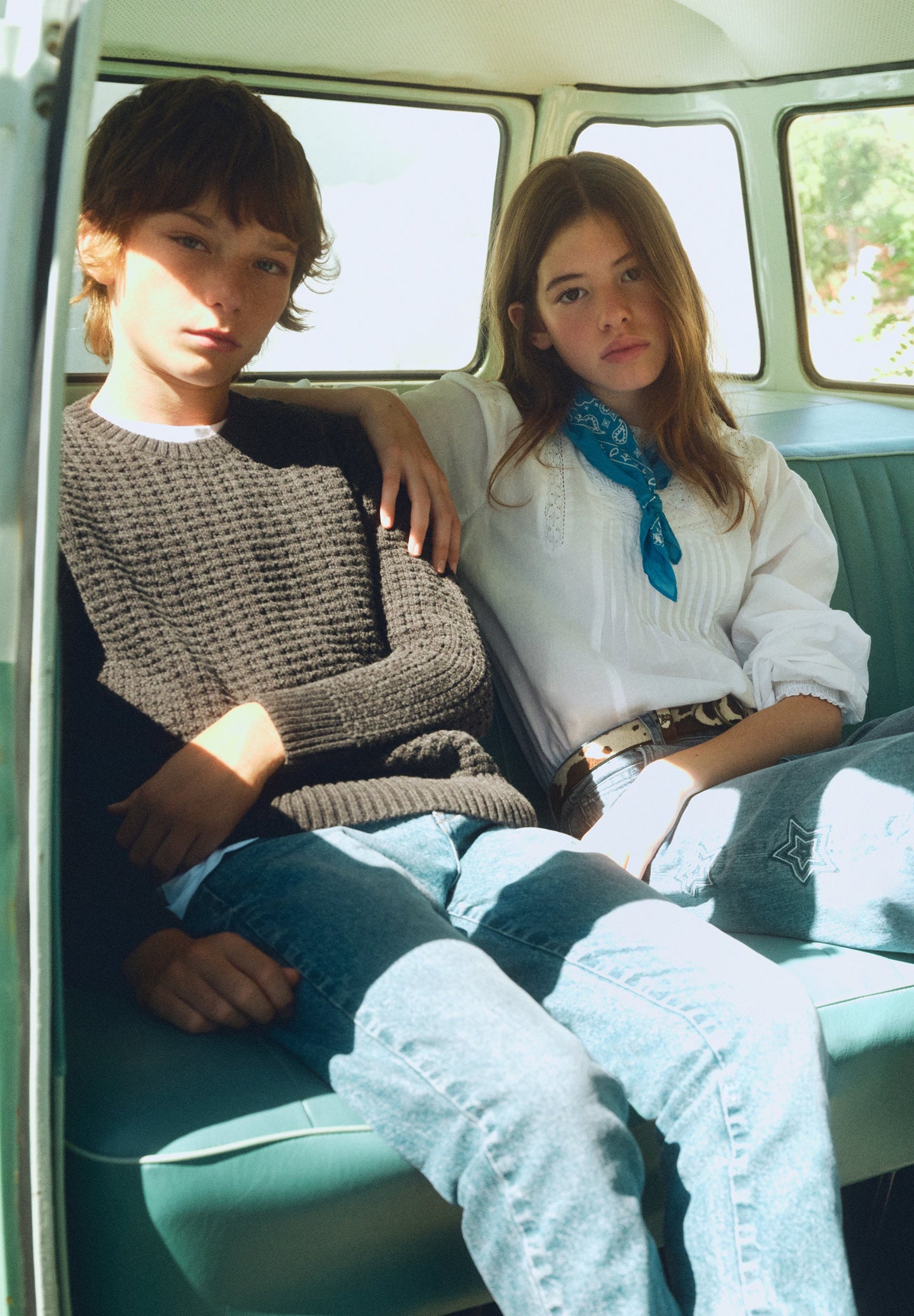 CHECK SHIRT WITH SKULL