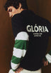 SCALPERS X SPORTING CP EMBROIDERED POLO SHIRT