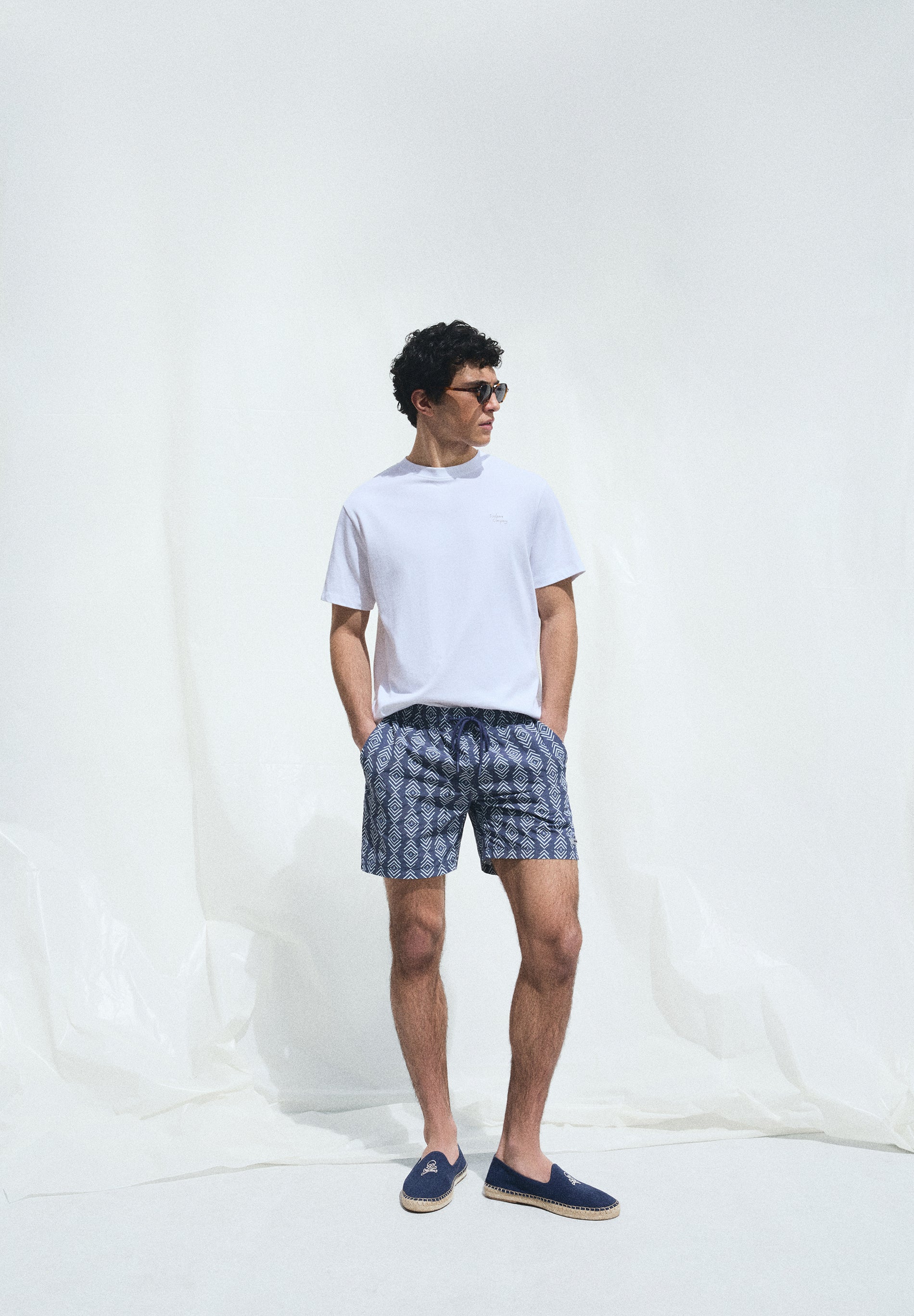 PRINTED SWIMMING TRUNKS