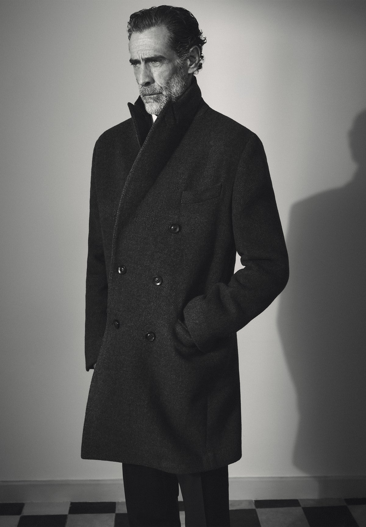MARZOTTO COLD WOOL SUIT TROUSERS