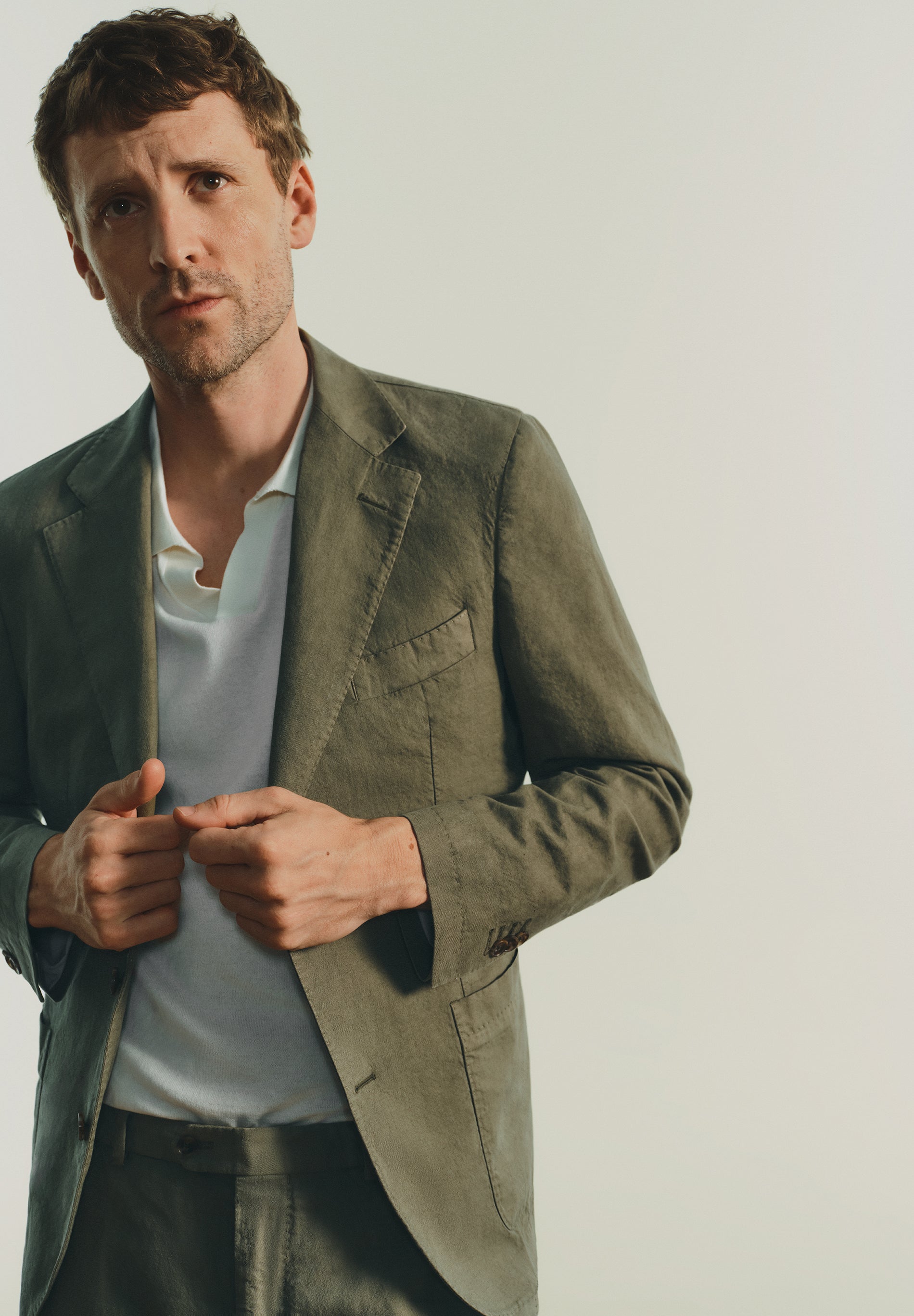 LINEN SUIT BLAZER