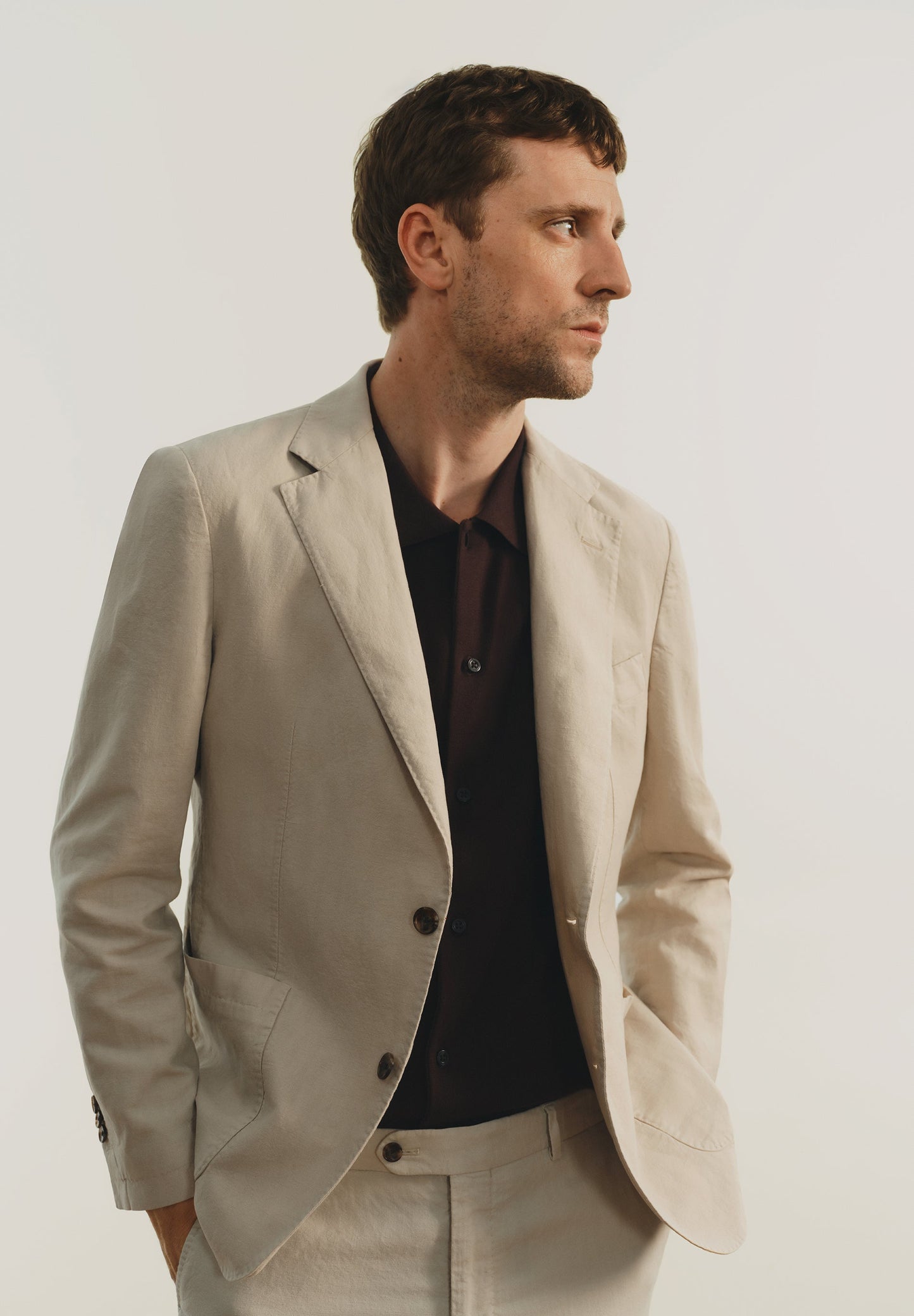 LINEN SUIT BLAZER