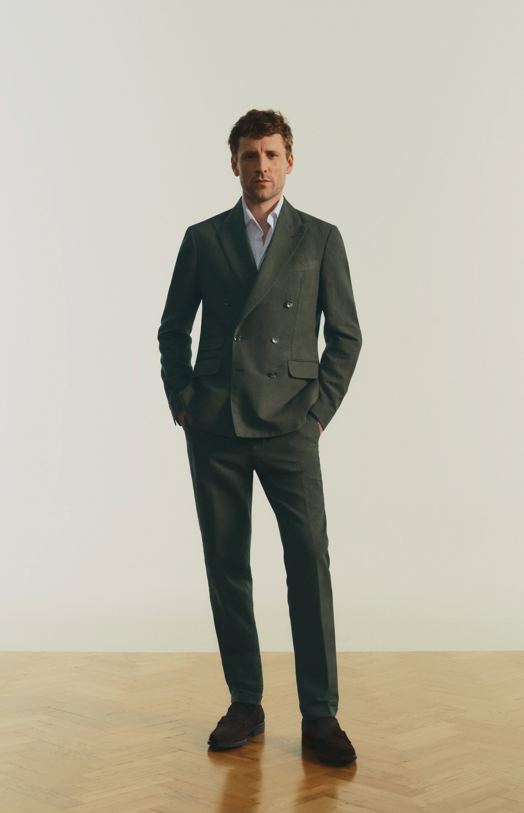 SCFIRENZE DOUBLE LINEN BLAZER