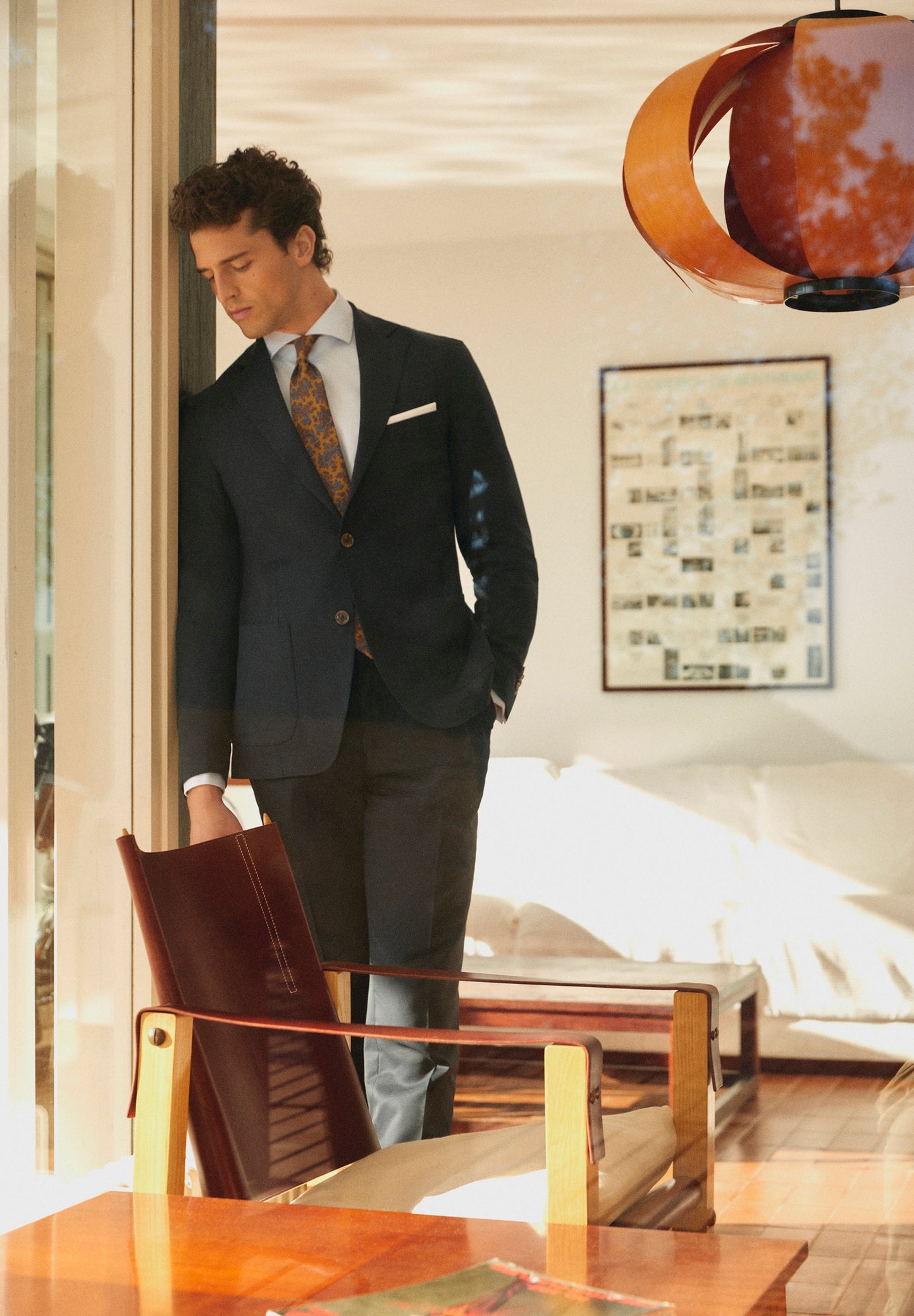 LIGHT NAVY BLUE SUIT