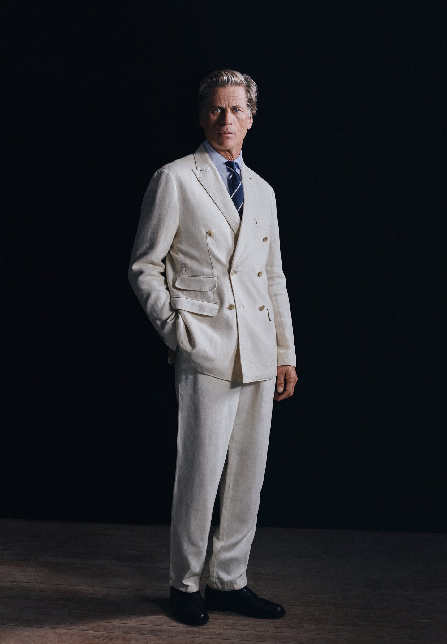 100% LINEN BLAZER