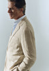 100% LINEN BLAZER