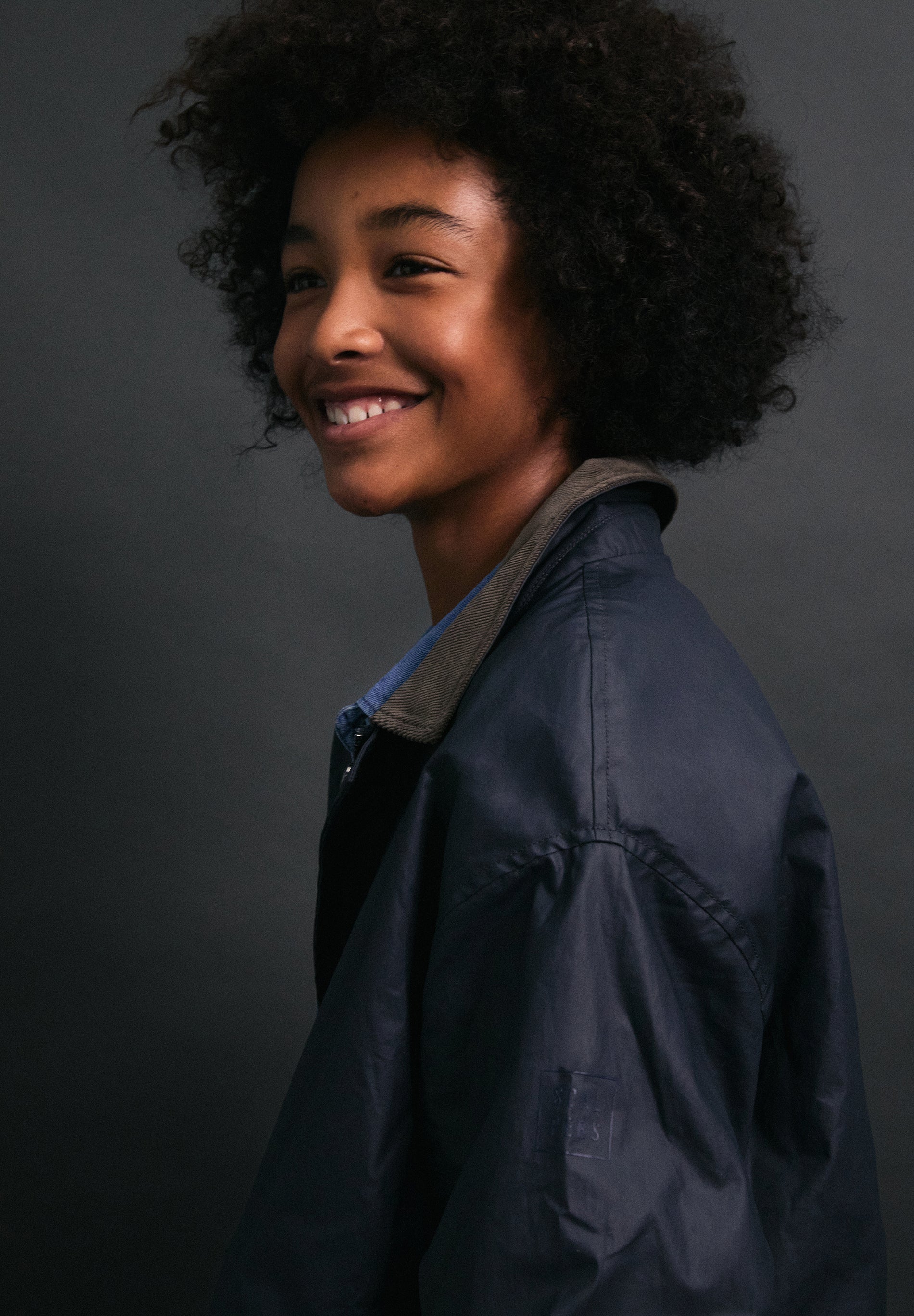 JACKET WITH SHIRT COLLAR