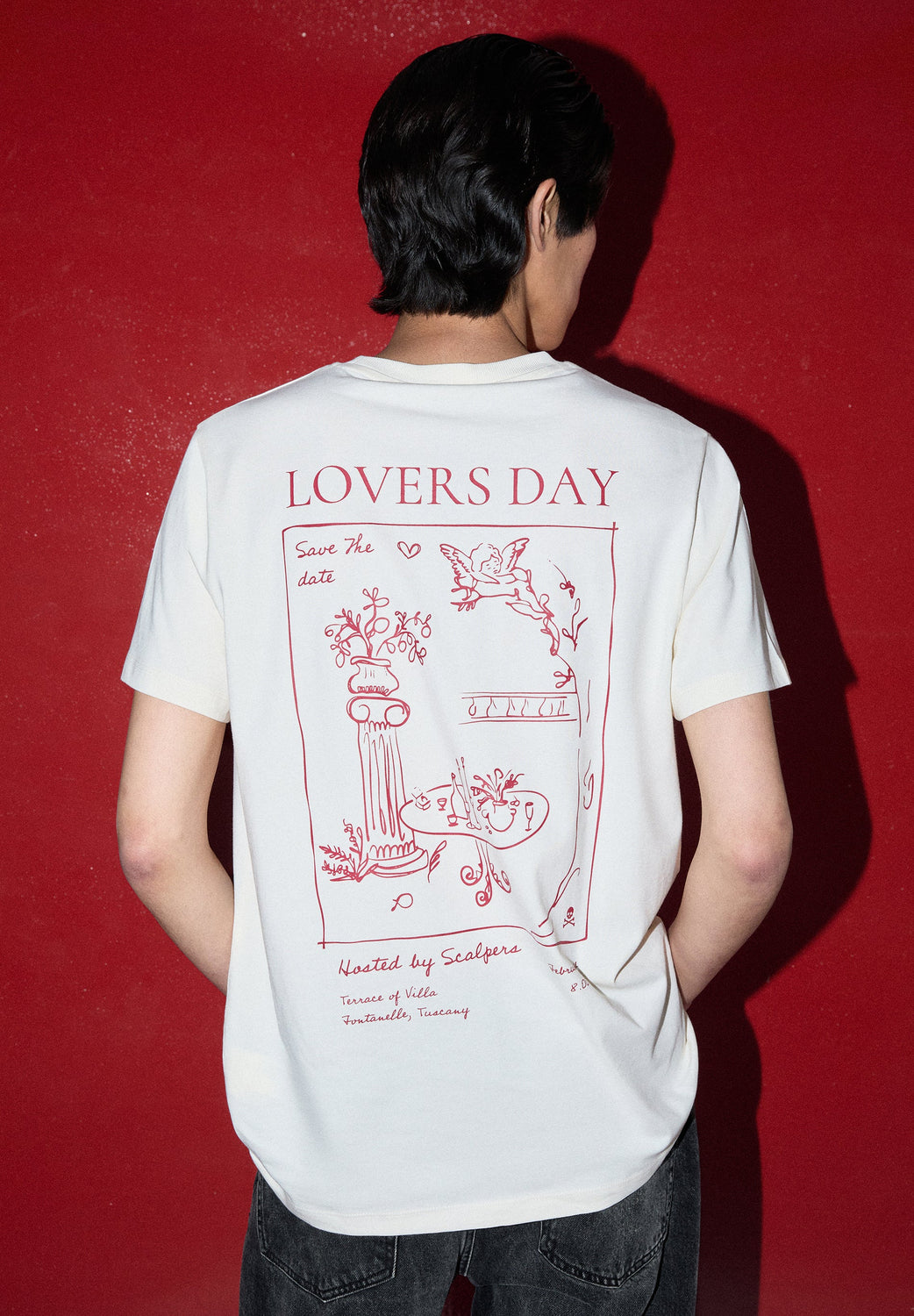 CAMISETA PRINT LOVERS DAY - Scalpers