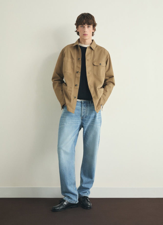 OVERSHIRT WITH BUTTONED POCKETS