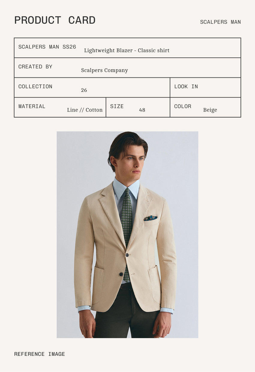 VESTE LÉGÈRE COTON